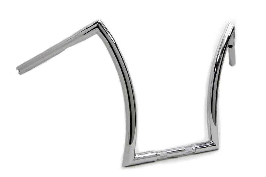 MCM 16 Inch Z Handlebar with Indents for Harley Davidson FXST Models by MCM
