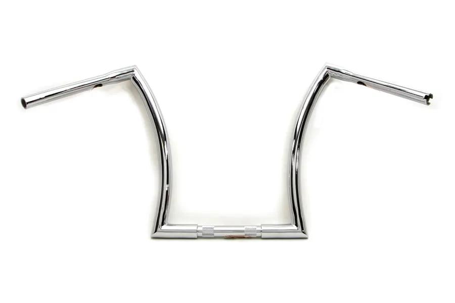 MCM 16 Inch Z Handlebar with Indents for Harley Davidson FXST Models by MCM