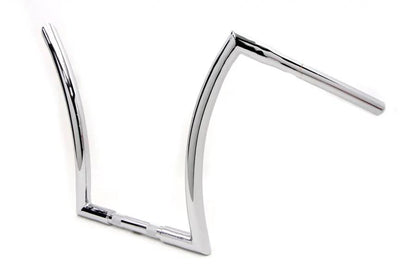 MCM 16 Inch Z Handlebar with Indents for Harley Davidson FXST Models by MCM