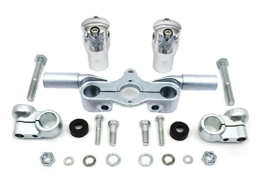 V-Twin Spring Fork Glide Riser/Tree Kit for Harley Davidson EL Models by V-Twin
