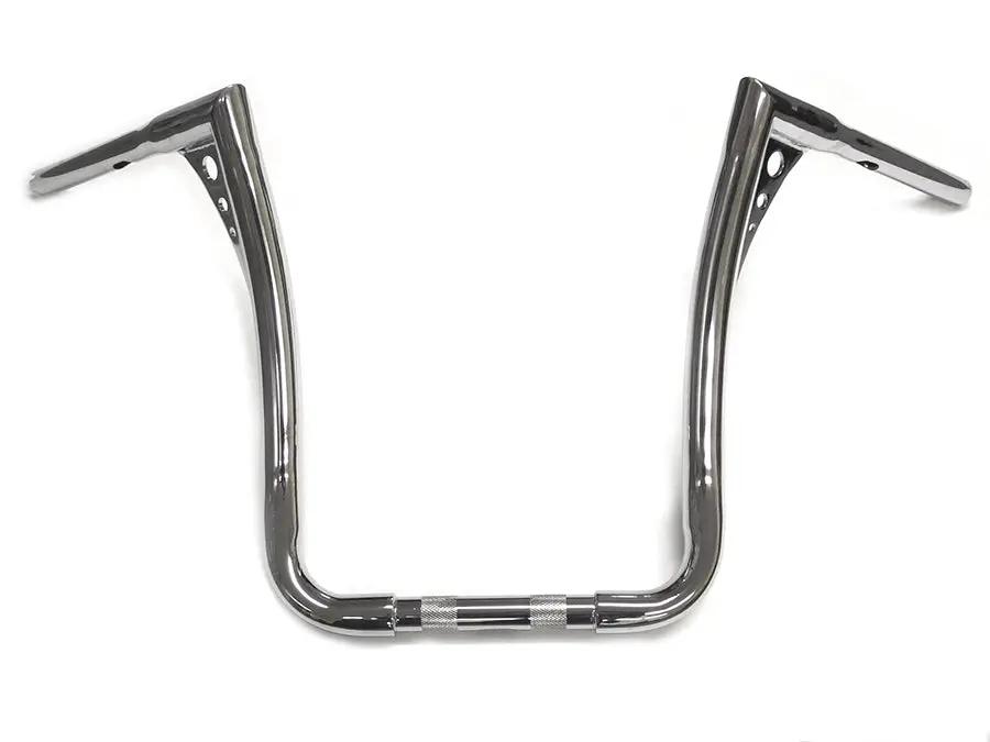 MCM 16 Inch Z-Bar Handlebar for Harley Davidson FL, FX, XL Models - Part Number 20116A by MCM