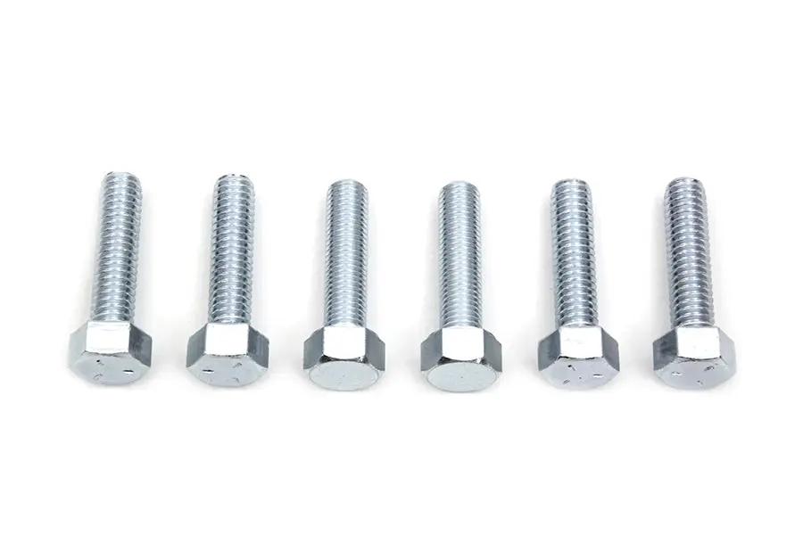 MCM Flanders Handlebar Riser Hex Bolt Kit - Set of Six for Harley Davidson UL Models by MCM