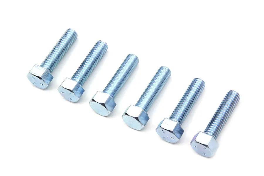 MCM Flanders Handlebar Riser Hex Bolt Kit - Set of Six for Harley Davidson UL Models by MCM