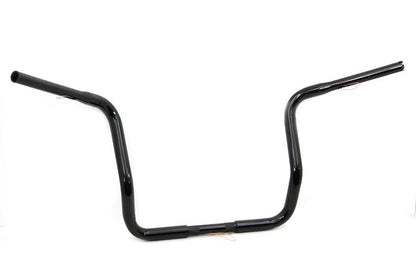 MCM 14 Inch Dresser Ape Hanger Handlebar with Indents in Black for Harley Davidson FLT Models by MCM