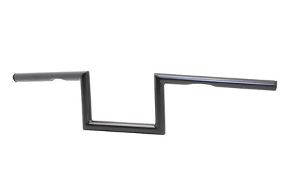 MCM 5-1/2 inch Z Handlebar with Indents in Black – Classic Chopper Style for Harley Davidson Models by MCM