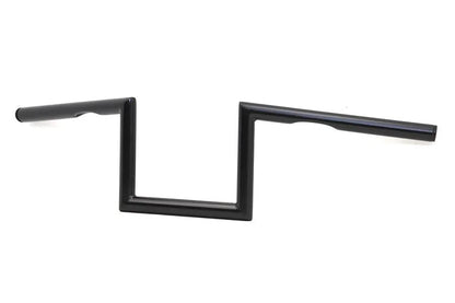 MCM 20239B 7 Inch Black Z Handlebar with Indents for Harley Davidson 1982-1985 Models by MCM