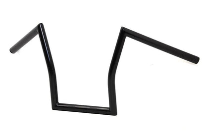MCM 11 Inch Lazy Z Handlebar Black for Harley Davidson FL, FX, XL (Part #20249B) by MCM