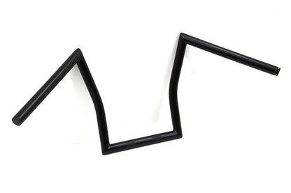 MCM 11 Inch Lazy Z Handlebar Black for Harley Davidson FL, FX, XL (Part #20249B) by MCM