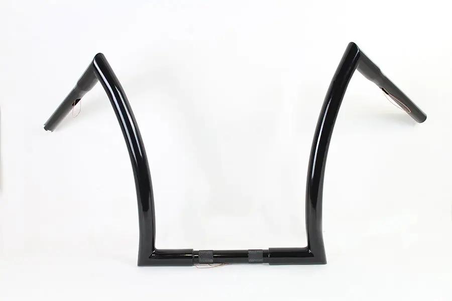 MCM 16 Inch Z Handlebar with Indents for Harley Davidson FXST (Part #20147B) by MCM