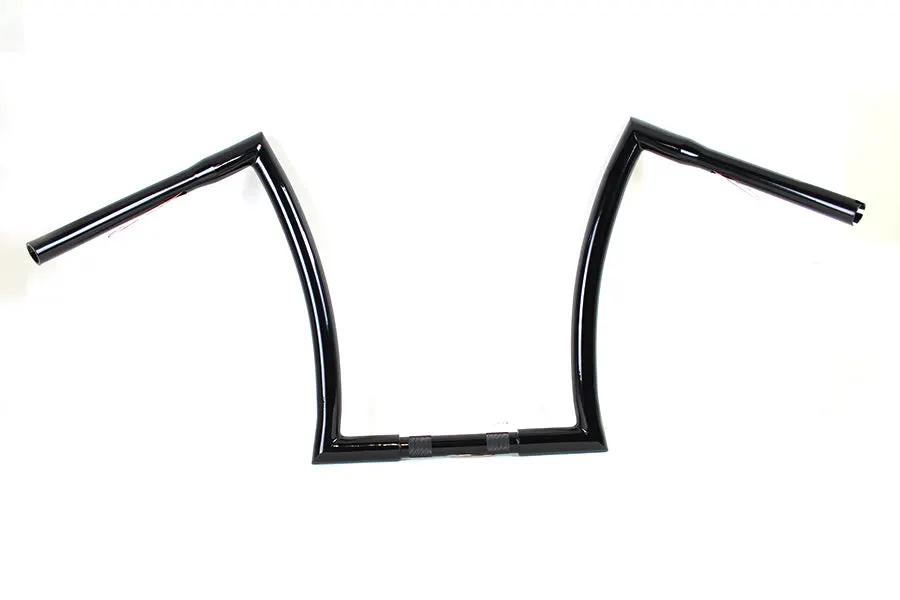 MCM 16 Inch Z Handlebar with Indents for Harley Davidson FXST (Part #20147B) by MCM