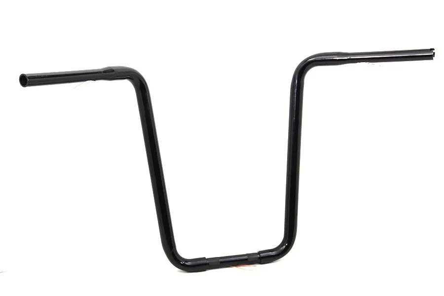 MCM Narrow Body Ape Hanger Handlebar with Indents in Black, Part Number 20095 by MCM