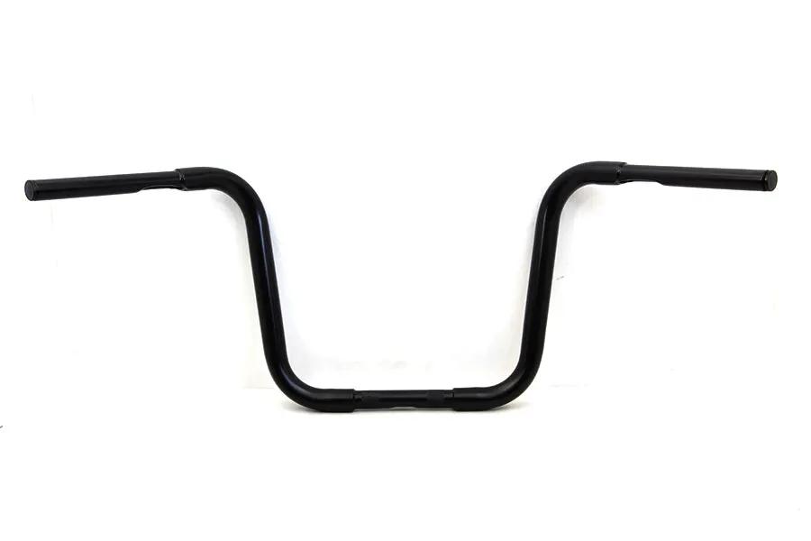 MCM 12-1/2 inch Buffalo Ape Hanger Handlebar with Indents in Black – Part Number 20253B by MCM