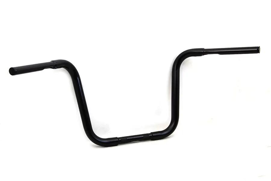 MCM 12-1/2 inch Buffalo Ape Hanger Handlebar with Indents in Black – Part Number 20253B by MCM