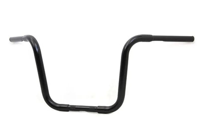 MCM 12-1/2 inch Buffalo Ape Hanger Handlebar with Indents in Black – Part Number 20253B by MCM
