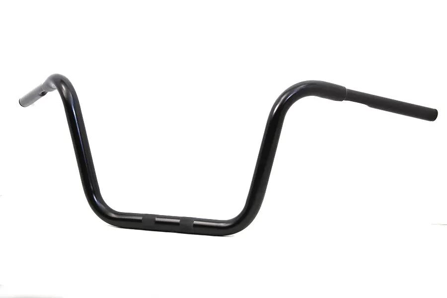 MCM 12 Inch Rhino Ape Hanger Handlebar with Indents in Black (Part No. 20288B) by MCM