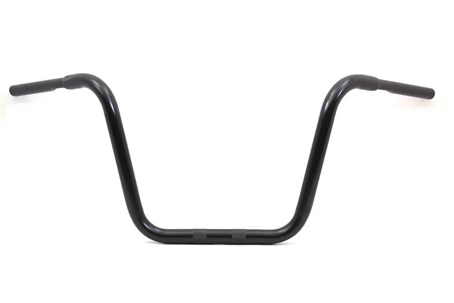 MCM 14-1/2 inch Rhino Ape Hanger Handlebar with Indents in Black - Part #20259B by MCM