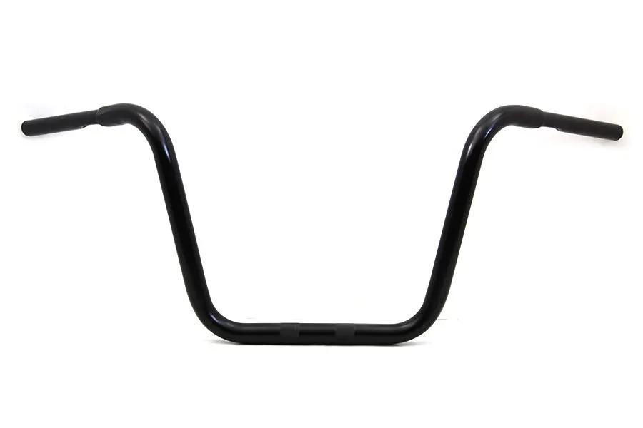 MCM 14-1/2 inch Rhino Ape Hanger Handlebar with Indents in Black - Part #20259B by MCM