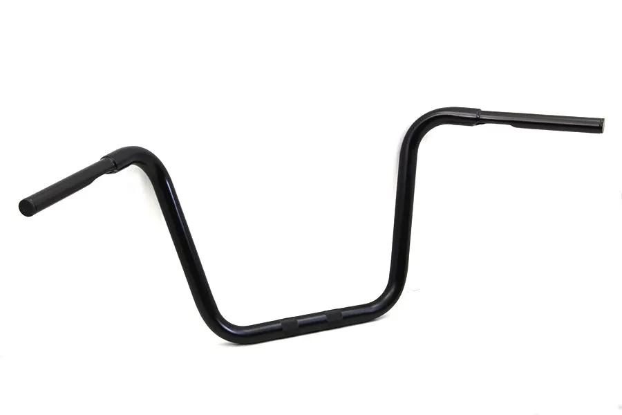 MCM 14-1/2 inch Rhino Ape Hanger Handlebar with Indents in Black - Part #20259B by MCM