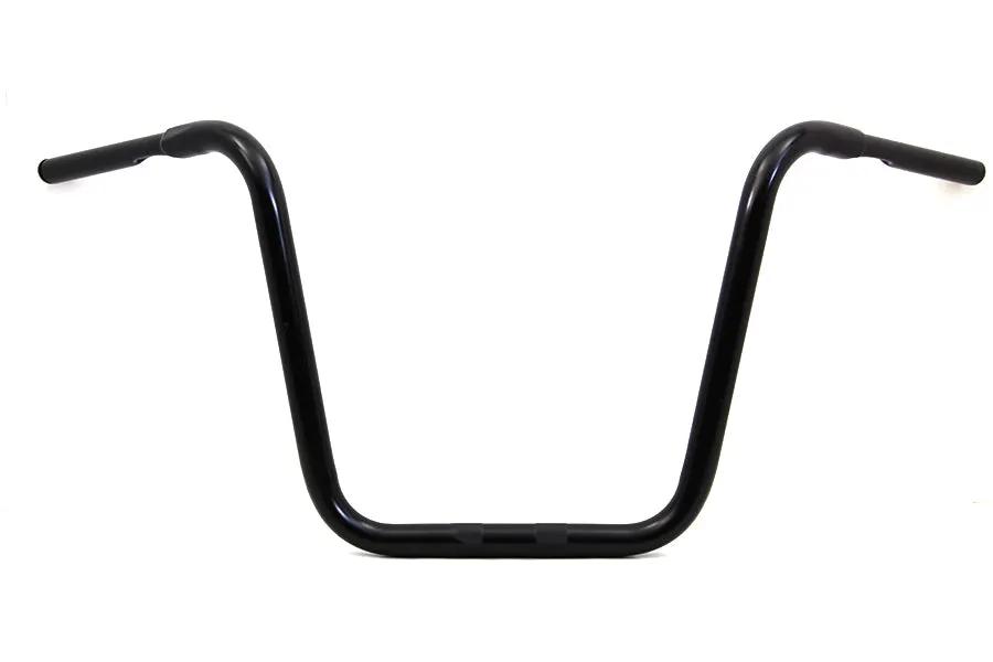 MCM 15-1/2 Inch Rhino Ape Hanger Handlebar with Indents in Black, Part Number 20260B by MCM