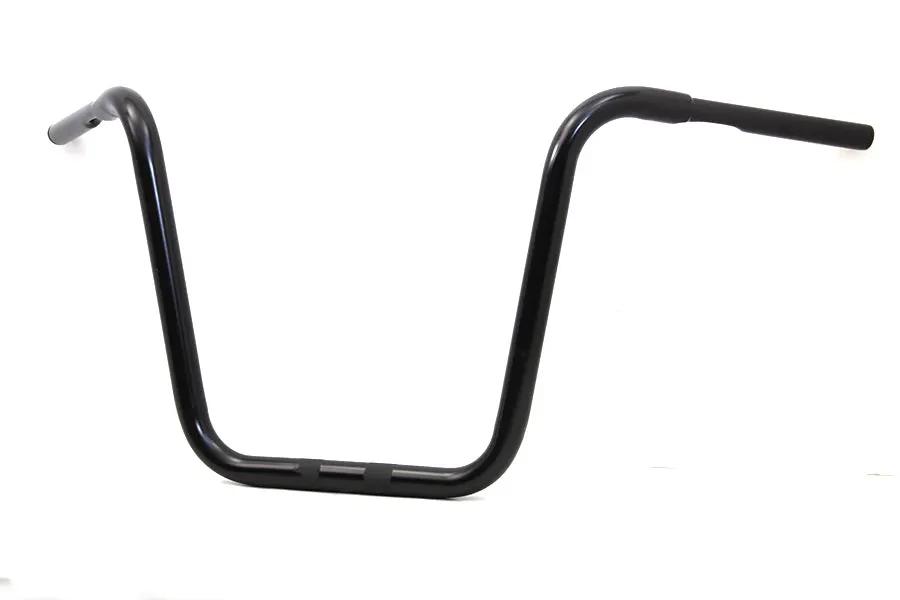 MCM 15-1/2 Inch Rhino Ape Hanger Handlebar with Indents in Black, Part Number 20260B by MCM