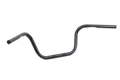 MCM 8 Inch Ape Hanger Handlebar with Indents for Harley Davidson - Black, Part Number 20261B by MCM