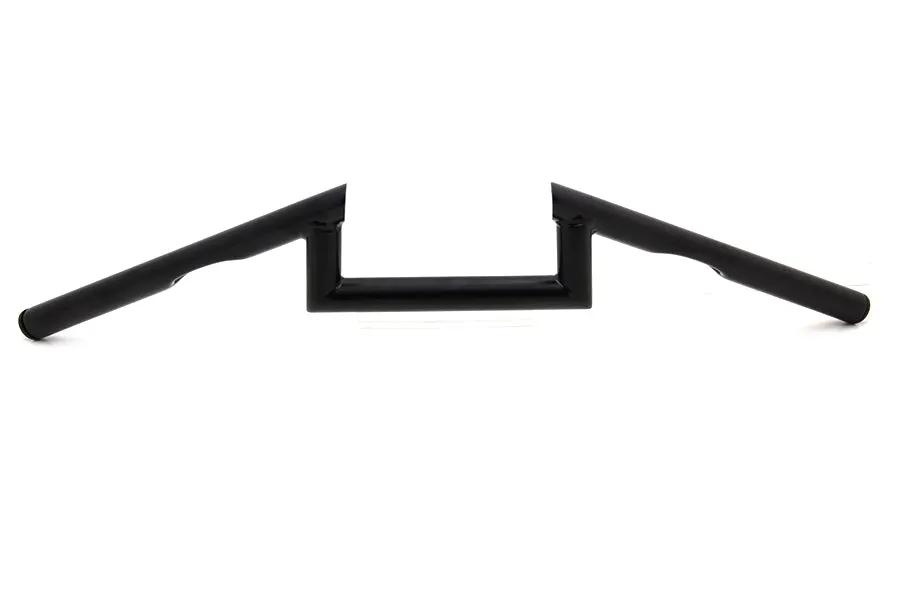 MCM 20266B 1-Inch Mini Z Handlebar with Indents for Harley Davidson - Black by MCM