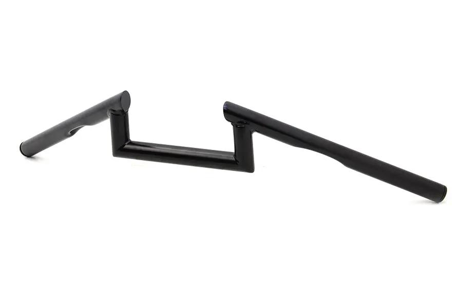 MCM 20266B 1-Inch Mini Z Handlebar with Indents for Harley Davidson - Black by MCM