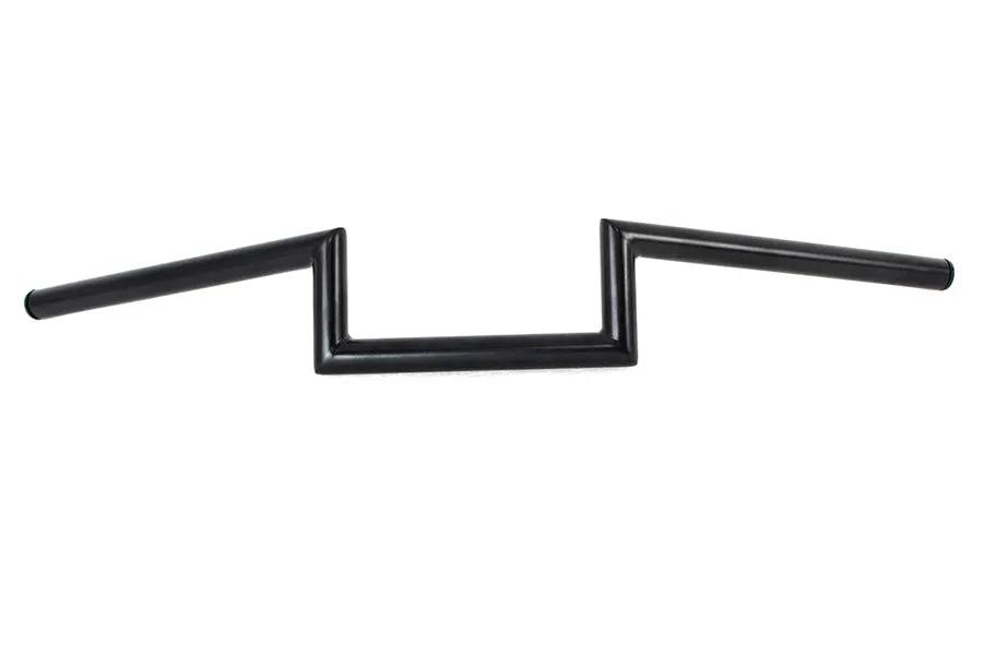 MCM 25-1309 Black 1 Inch Z Style Handlebar Without Indents for Harley Davidson by MCM