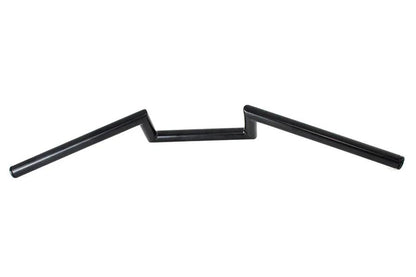 MCM 25-1309 Black 1 Inch Z Style Handlebar Without Indents for Harley Davidson by MCM