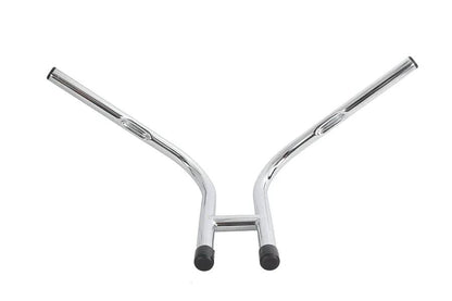 V-Twin Rabbit Ear Handlebar Chrome Part 20326 with 3-1/2 Inch Mount Bolt Spacing by V-Twin