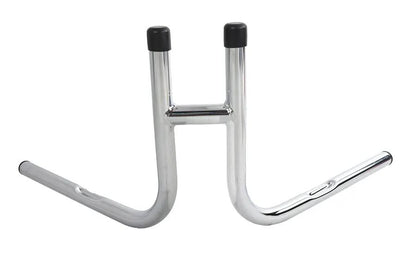 V-Twin Rabbit Ear Handlebar Chrome Part 20326 with 3-1/2 Inch Mount Bolt Spacing by V-Twin