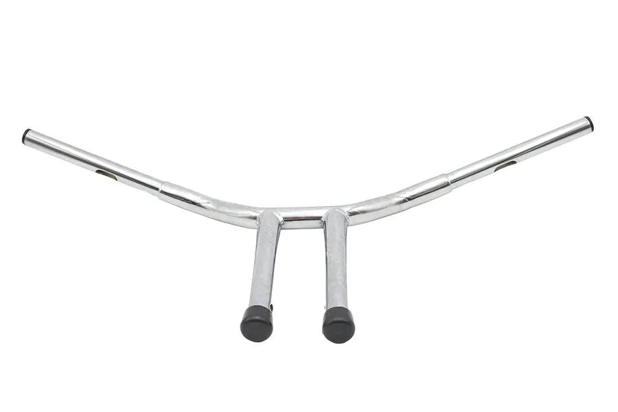 V-Twin 14 Inch Combat Style Riser Handlebar Chrome - Part 20327 by V-Twin