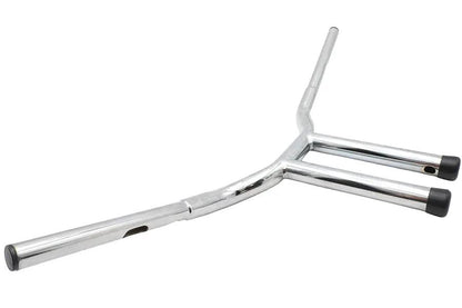 V-Twin 14 Inch Combat Style Riser Handlebar Chrome - Part 20327 by V-Twin