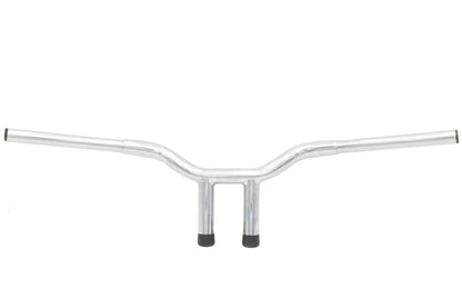 V-Twin 10 Inch Combat Style Riser Handlebar Chrome - Part 20327D by V-Twin