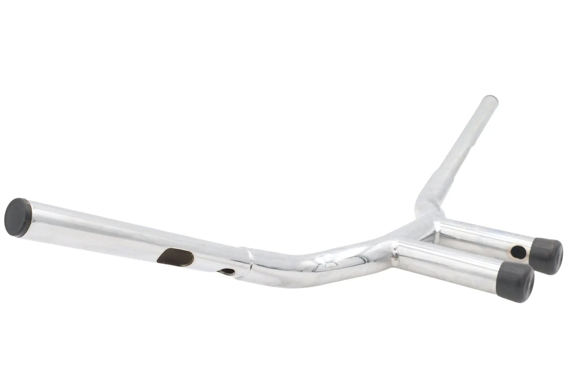 V-Twin 10 Inch Combat Style Riser Handlebar Chrome - Part 20327D by V-Twin