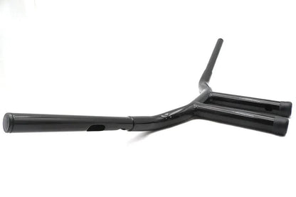 V-Twin 12 Inch Combat Style Riser Handlebar in Black, Part Number 20327AB by V-Twin
