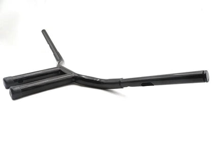 V-Twin 12 Inch Combat Style Riser Handlebar in Black, Part Number 20327AB by V-Twin