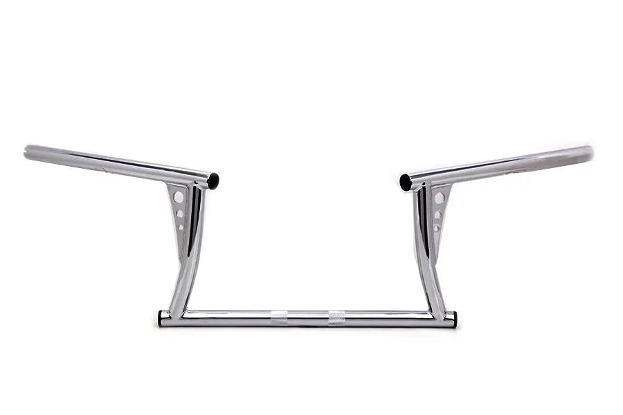 MCM 20185 9-inch Vintage Handlebar Without Indents for Harley Davidson FLHT Models by MCM