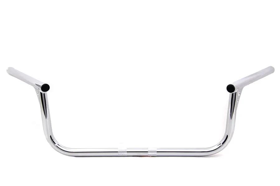 MCM 20187 8 Inch Glider Handlebar without Indents for Harley Davidson FLH Models by MCM