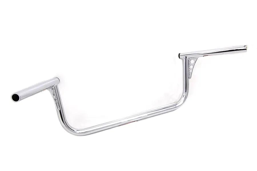 MCM 20187 8 Inch Glider Handlebar without Indents for Harley Davidson FLH Models by MCM