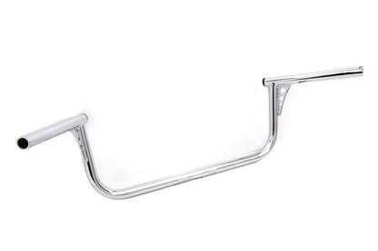 MCM 20187 8 Inch Glider Handlebar without Indents for Harley Davidson FLH Models by MCM