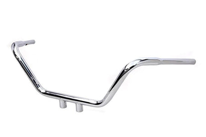 MCM 10 Inch Chrome Bathtub Handlebar for Harley Davidson FLH Models (Part #20161) by MCM