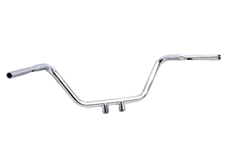 MCM 10 Inch Chrome Bathtub Handlebar for Harley Davidson FLH Models (Part #20161) by MCM