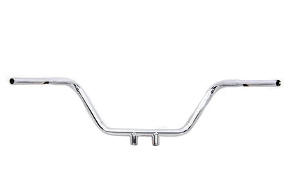 MCM 10 Inch Chrome Bathtub Handlebar for Harley Davidson FLH Models (Part #20161) by MCM