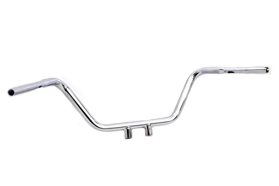 MCM 10 Inch Chrome Bathtub Handlebar for Harley Davidson FLH Models (Part #20161) by MCM