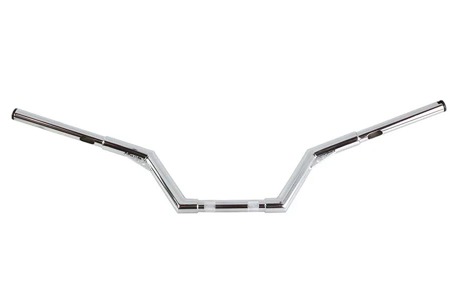 AEE V-Bar 1-1/4 Inch Handlebar Chrome for Harley Davidson FLST Models by AEE