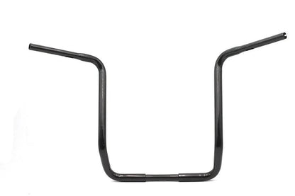 Ultima 50-329 19 Inch Black Dresser Ape Hanger Handlebar with Wiring Pull-Through for Harley Davidson by Ultima