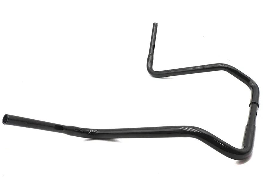 Ultima 50-329 19 Inch Black Dresser Ape Hanger Handlebar with Wiring Pull-Through for Harley Davidson by Ultima