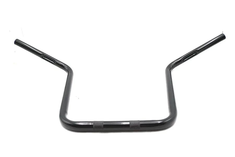 Ultima 50-343 13 Inch Replica Chrome Handlebar with Wiring Indents for Harley Davidson FLSTF and FLHR by Ultima