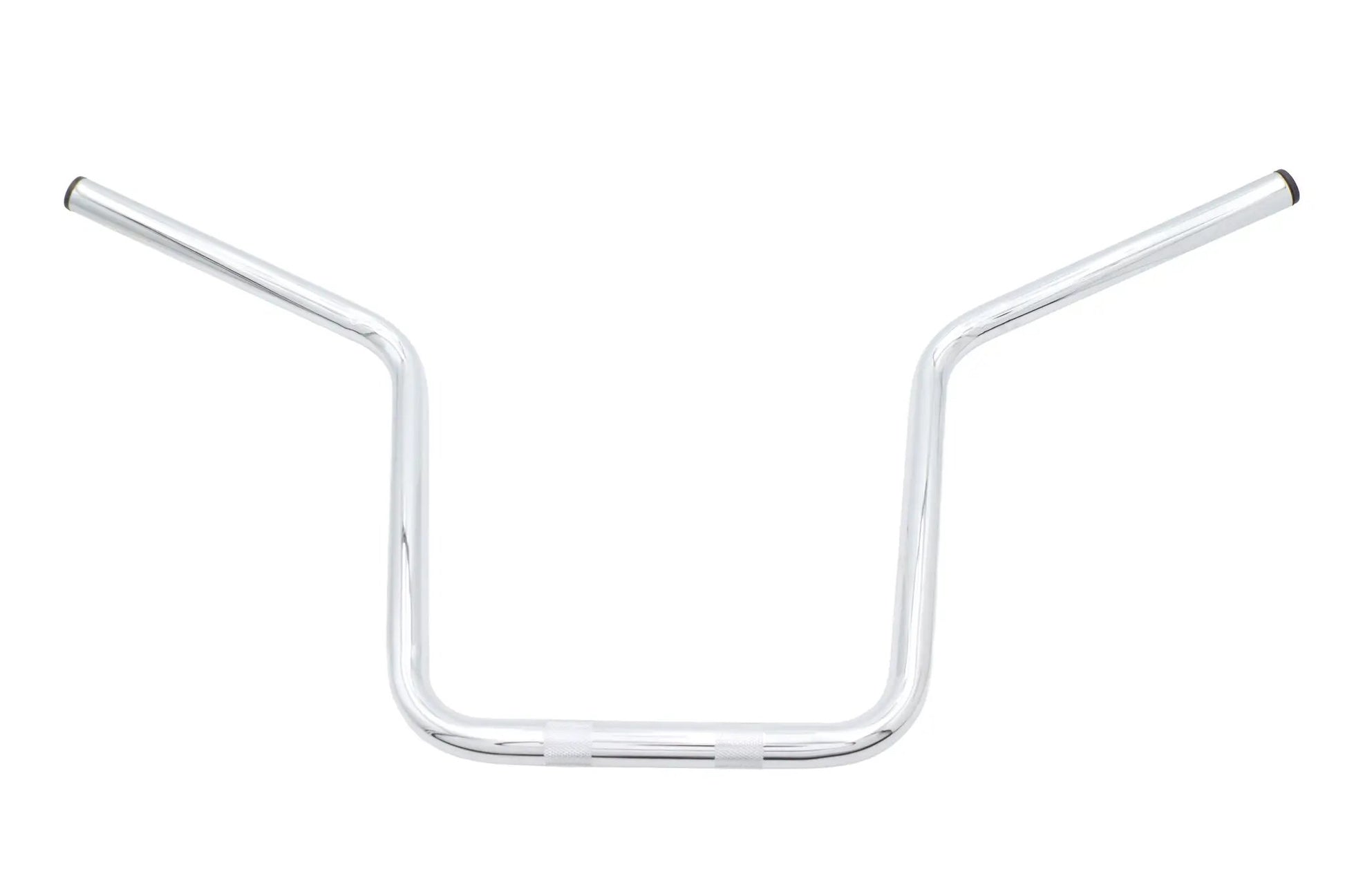Ultima 12 Inch Ape Hanger Handlebar for Harley Davidson - Chrome Steel, 1 Inch Diameter by Ultima